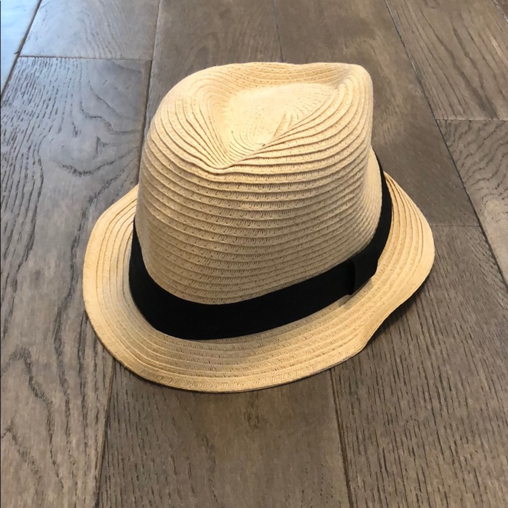 Straw Fedora Hat G by Guess